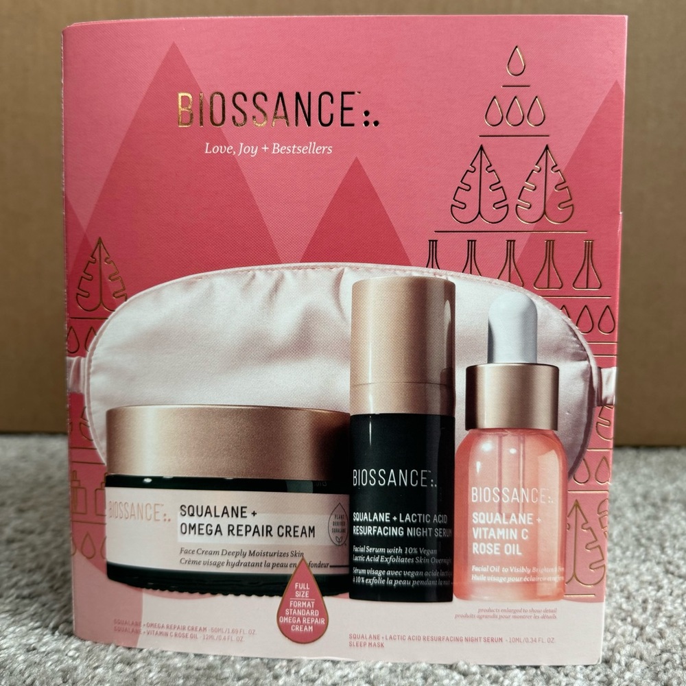 BNWT! Biossance set - Love, Joy and Bestsellers